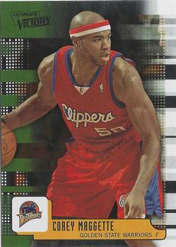 2008-09 Upper Deck MVP - Ultimate Victory #24 Corey Maggette Front