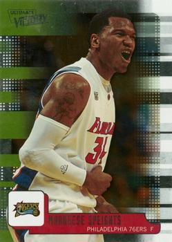 2008-09 Upper Deck MVP - Ultimate Victory #76 Marreese Speights Front
