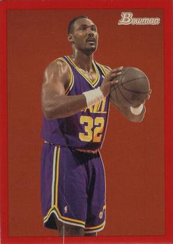 2009-10 Bowman 48 - Red #100 Karl Malone Front