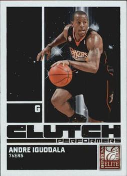 2009-10 Donruss Elite - Clutch Performers #9 Andre Iguodala Front