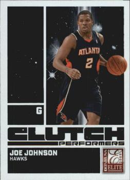 2009-10 Donruss Elite - Clutch Performers #20 Joe Johnson Front