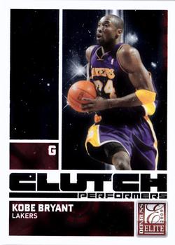 2009-10 Donruss Elite - Clutch Performers Red #5 Kobe Bryant Front