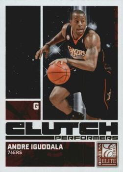 2009-10 Donruss Elite - Clutch Performers Red #9 Andre Iguodala Front