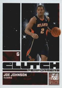 2009-10 Donruss Elite - Clutch Performers Red #20 Joe Johnson Front