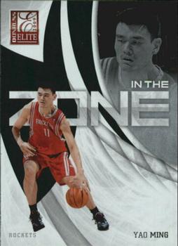 2009-10 Donruss Elite - In the Zone Green #7 Yao Ming Front