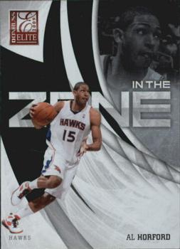 2009-10 Donruss Elite - In the Zone Green #10 Al Horford Front