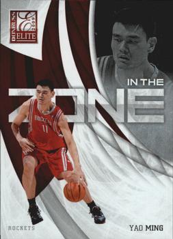 2009-10 Donruss Elite - In the Zone Red #7 Yao Ming Front
