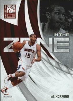 2009-10 Donruss Elite - In the Zone Red #10 Al Horford Front