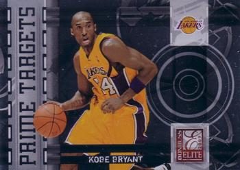 2009-10 Donruss Elite - Prime Targets #2 Kobe Bryant Front