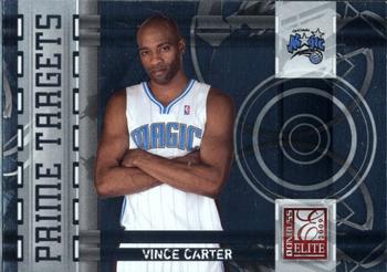 2009-10 Donruss Elite - Prime Targets #8 Vince Carter Front