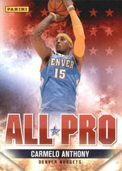 2009-10 Panini - All-Pro Glossy #11 Carmelo Anthony Front