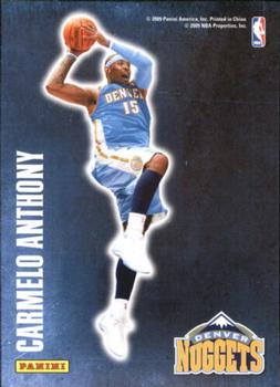 2009-10 Panini - Decals #7 Carmelo Anthony Front