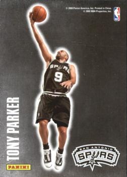 2009-10 Panini - Decals #27 Tony Parker Front