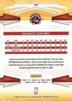 2009-10 Panini - Glossy #47 Quincy Douby Back