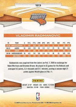 2009-10 Panini - Glossy #123 Vladimir Radmanovic Back