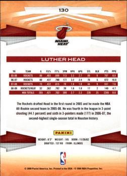 2009-10 Panini - Glossy #130 Luther Head Back