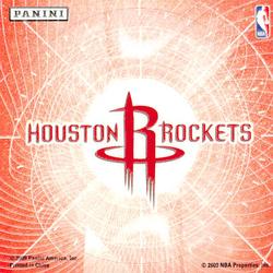 2009-10 Panini - Glow in the Dark Stickers #NNO Houston Rockets Front
