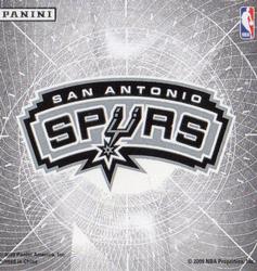2009-10 Panini - Glow in the Dark Stickers #NNO San Antonio Spurs Front