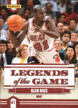 2009-10 Panini - Legends of the Game #4 Glen Rice Front