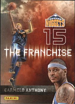 2009-10 Panini - The Franchise #2 Carmelo Anthony Front