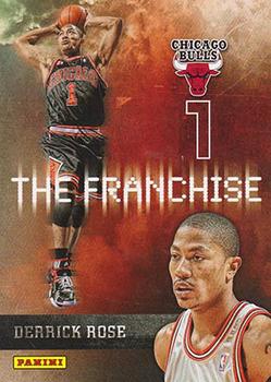2009-10 Panini - The Franchise Glossy #4 Derrick Rose Front
