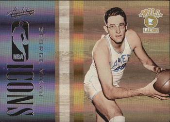 2009-10 Panini Absolute Memorabilia - NBA Icons #10 George Mikan Front