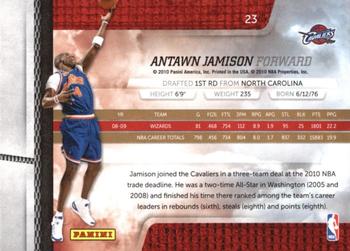 2009-10 Panini Absolute Memorabilia - Retail #23 Antawn Jamison Back