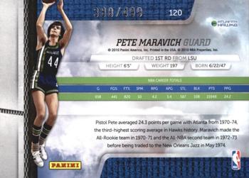 2009-10 Panini Absolute Memorabilia - Retail #120 Pete Maravich Back