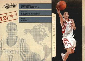 2009-10 Panini Absolute Memorabilia - Retail Frequent Flyer #7 Kevin Martin Front