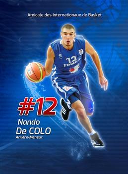 2012 Amicale des Internationaux de Basket Légendes du Basket Français: Série 1 #NNO Nando De Colo Front