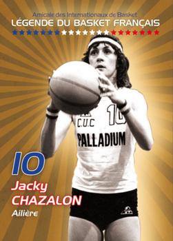 2014 Amicale des Internationaux de Basket Légendes du Basket Français: Série 3 #NNO Jacky Chazalon Front
