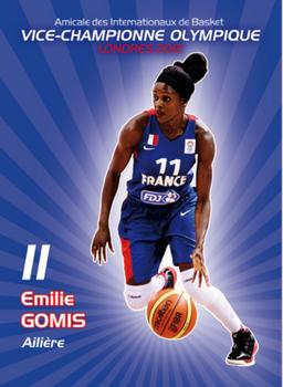 2014 Amicale des Internationaux de Basket Légendes du Basket Français: Série 3 #NNO Emilie Gomis Front