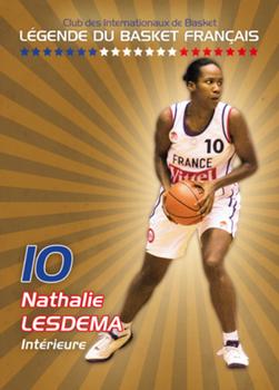 2019 Amicale des Internationaux de Basket Légendes du Basket Français: Série 7 #NNO Nathalie Lesdema Front