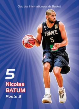 2019 Amicale des Internationaux de Basket Légendes du Basket Français: Série 7 #NNO Nicolas Batum Front