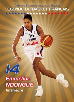 2021 Amicale des Internationaux de Basket Légendes du Basket Français: Série 8 #NNO Emmeline Ndongue Front