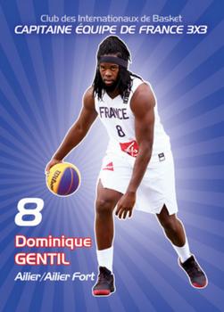 2021 Amicale des Internationaux de Basket Légendes du Basket Français: Série 8 #NNO Dominique Gentil Front