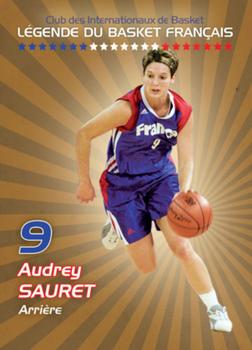 2021 Amicale des Internationaux de Basket Légendes du Basket Français: Série 8 #NNO Audrey Sauret Front