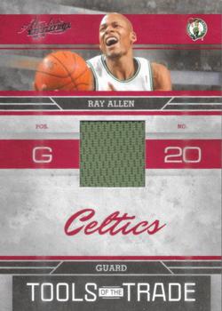 2009-10 Panini Absolute Memorabilia - Tools of the Trade Materials Red #TOTT17 Ray Allen Front