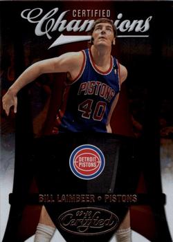 2009-10 Panini Certified - Champions #2 Bill Laimbeer Front