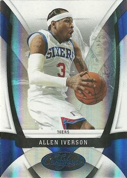 2009-10 Panini Certified - Mirror Blue #12 Allen Iverson Front