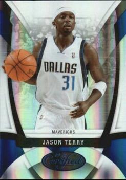 2009-10 Panini Certified - Mirror Blue #3 Jason Terry Front