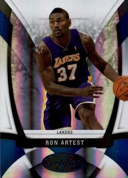 2009-10 Panini Certified - Mirror Blue #68 Ron Artest Front