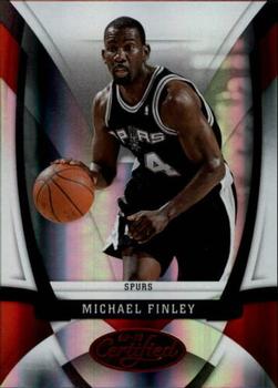 2009-10 Panini Certified - Mirror Red #23 Michael Finley Front