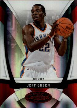 2009-10 Panini Certified - Mirror Red #42 Jeff Green Front