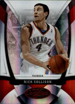 2009-10 Panini Certified - Mirror Red #44 Nick Collison Front