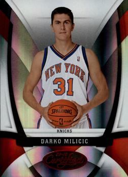 2009-10 Panini Certified - Mirror Red #90 Darko Milicic Front