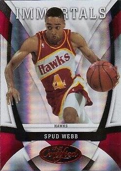 2009-10 Panini Certified - Mirror Red #167 Spud Webb Front