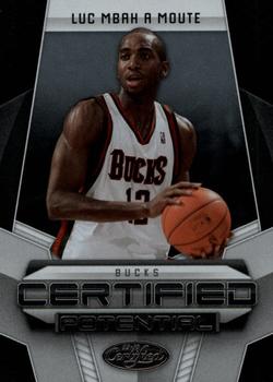 2009-10 Panini Certified - Potential #18 Luc Richard Mbah A Moute Front