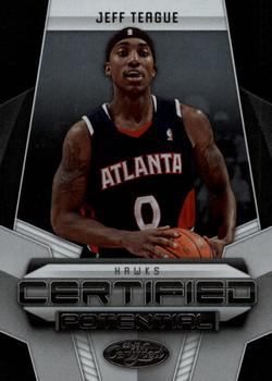 2009-10 Panini Certified - Potential #30 Jeff Teague Front