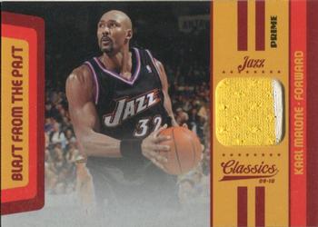 2009-10 Panini Classics - Blast From The Past Jerseys Prime #9 Karl Malone Front